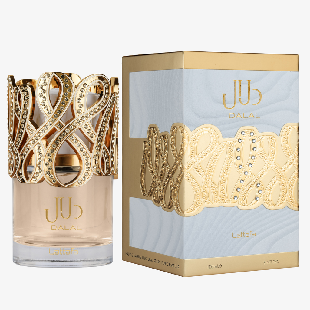 Lattafa Dalal EDP 100 ml — frasco con caja