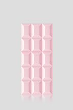 Sweet Tooth — frasco barra de chocolate rosada