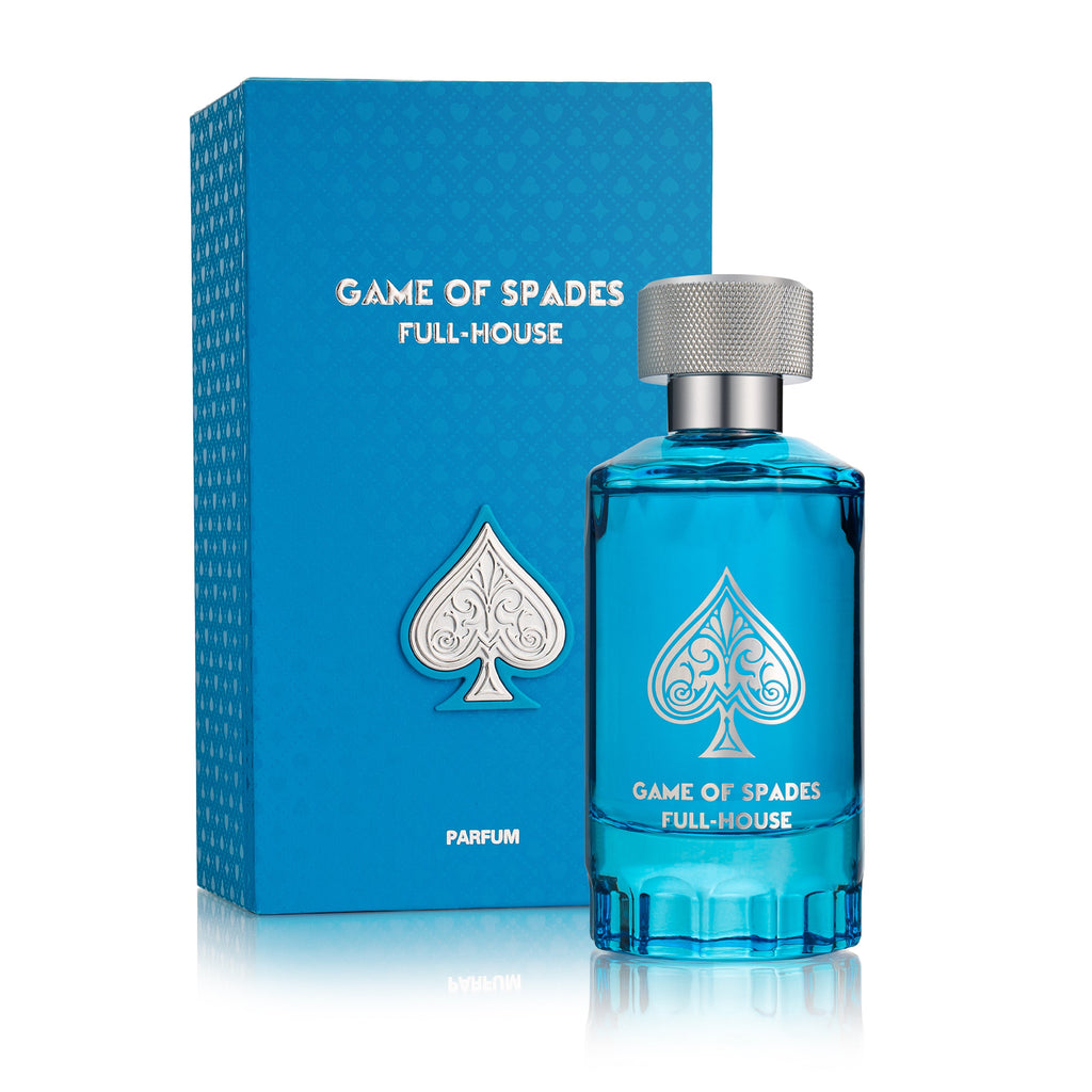 Game of Spades Full House — frasco con caja